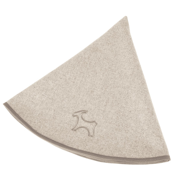 Julmatta ull-beige/Christmas tree skirt-beige-Julgransmattor-Rotor Design-peaceofhome.se