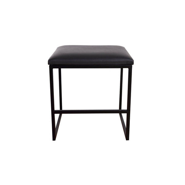 KRALJEVIC STOOL Pall med dyna i skinn-Pall-Kraljevic Design-peaceofhome.se