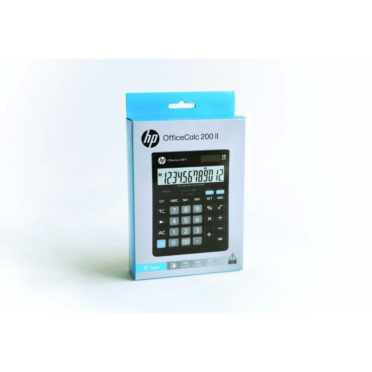 Kalkylator HP HPKOC108 Svart Plast-Kontor och Kontorsmaterial, Kontorselektronik-HP-peaceofhome.se