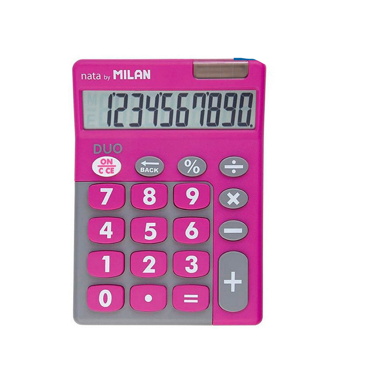 Kalkylator Milan Duo Calculator Rosa PVC-Kontor och Kontorsmaterial, Kontorselektronik-Milan-peaceofhome.se