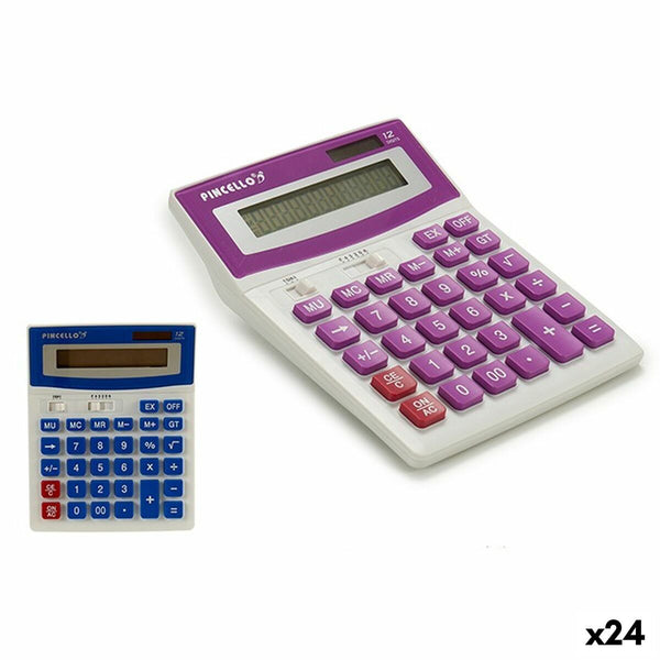 Kalkylator Pincello CN-1202 CN-1202 2,5 x 19 x 15 cm Sol (24 antal)-Kontor och Kontorsmaterial, Kontorselektronik-Pincello-peaceofhome.se