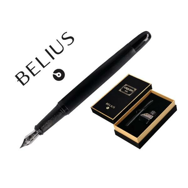 Kalligrafipenna Belius BB230 Svart 1 mm-Kontor och Kontorsmaterial, Kulspetspennor, pennor och skrivverktyg-Belius-peaceofhome.se