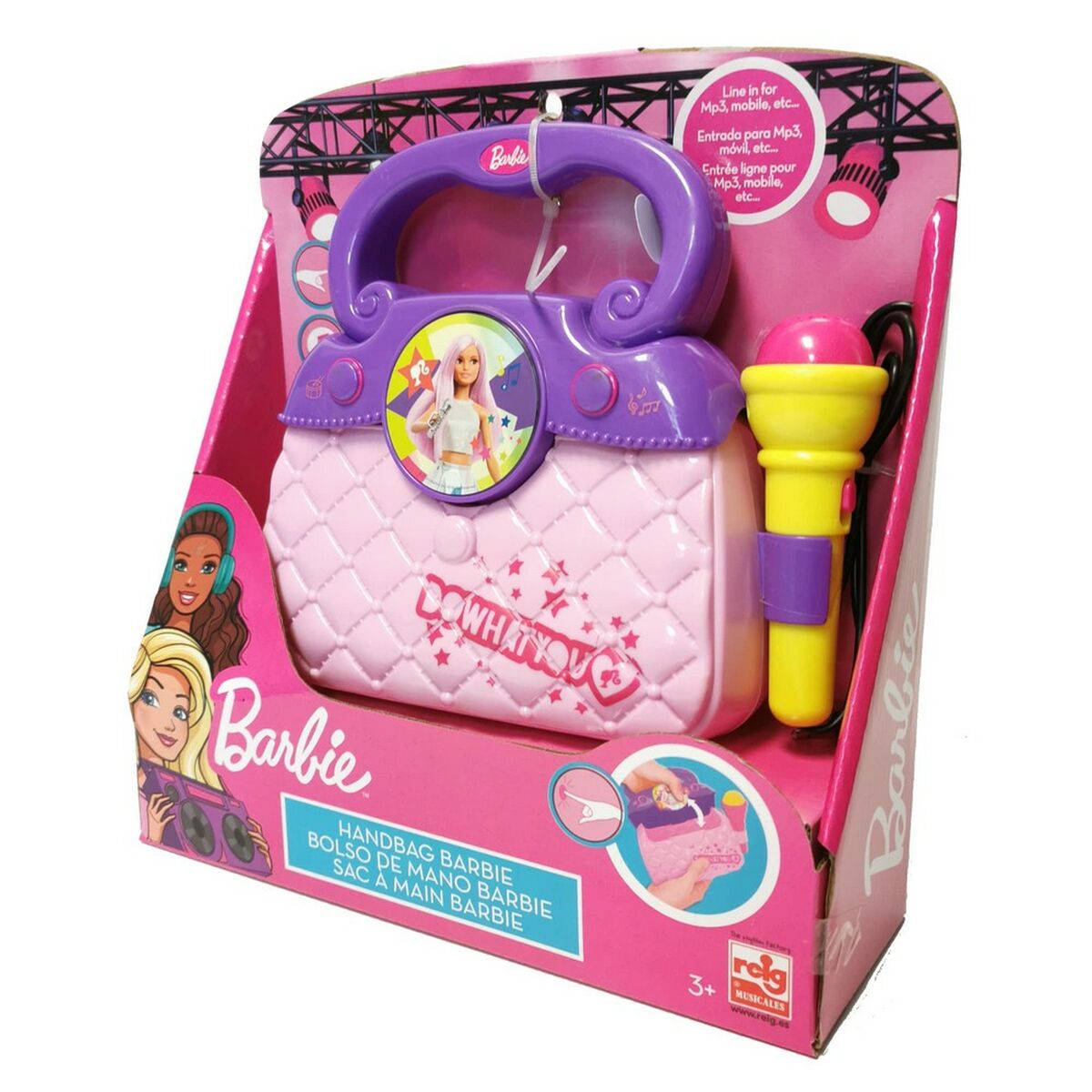 Karaoke Barbie 4409 Väska Purpur-Leksaker och spel, Elektroniska leksaker-Barbie-peaceofhome.se