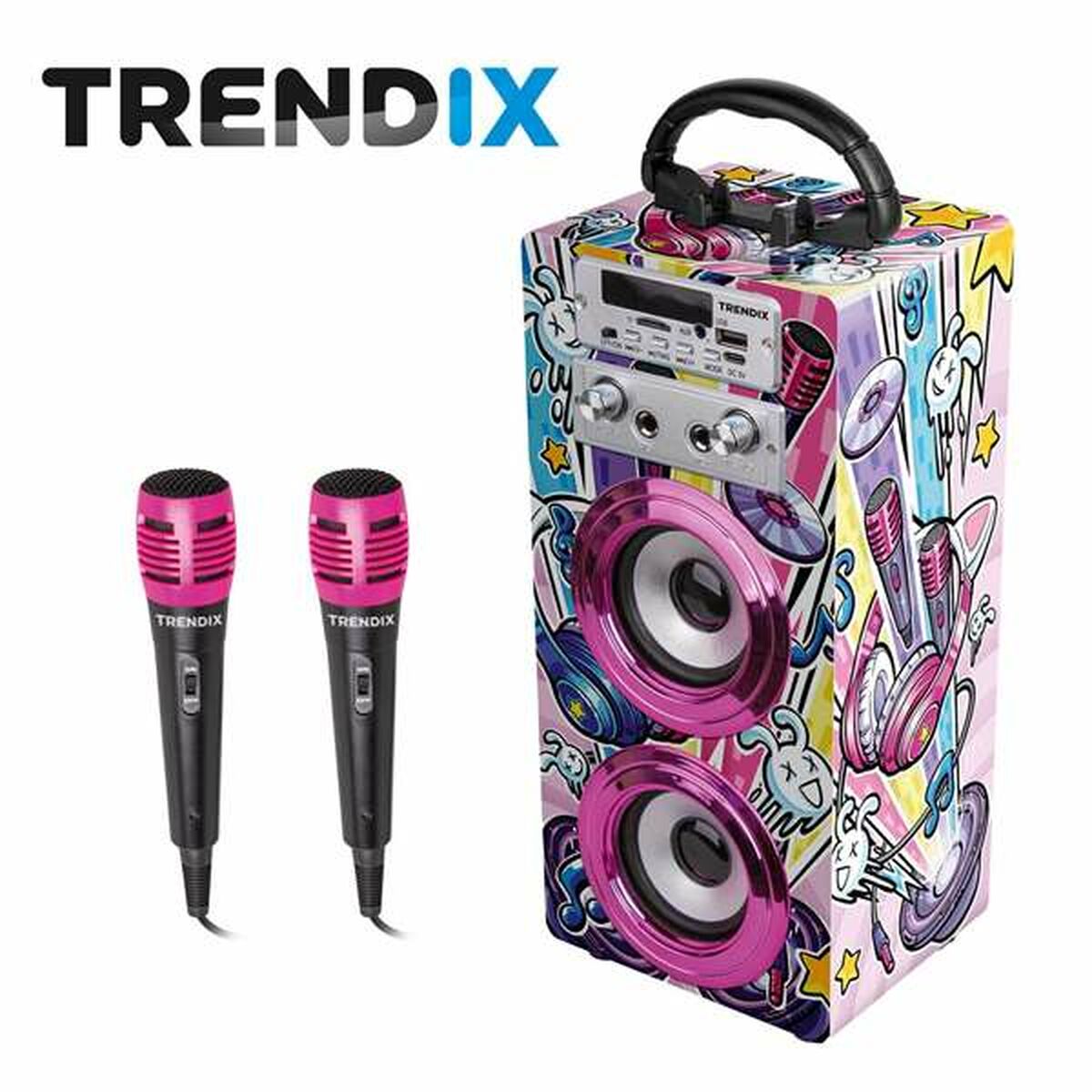 Karaoke Trendix-Leksaker och spel, Elektroniska leksaker-BigBuy Kids-peaceofhome.se
