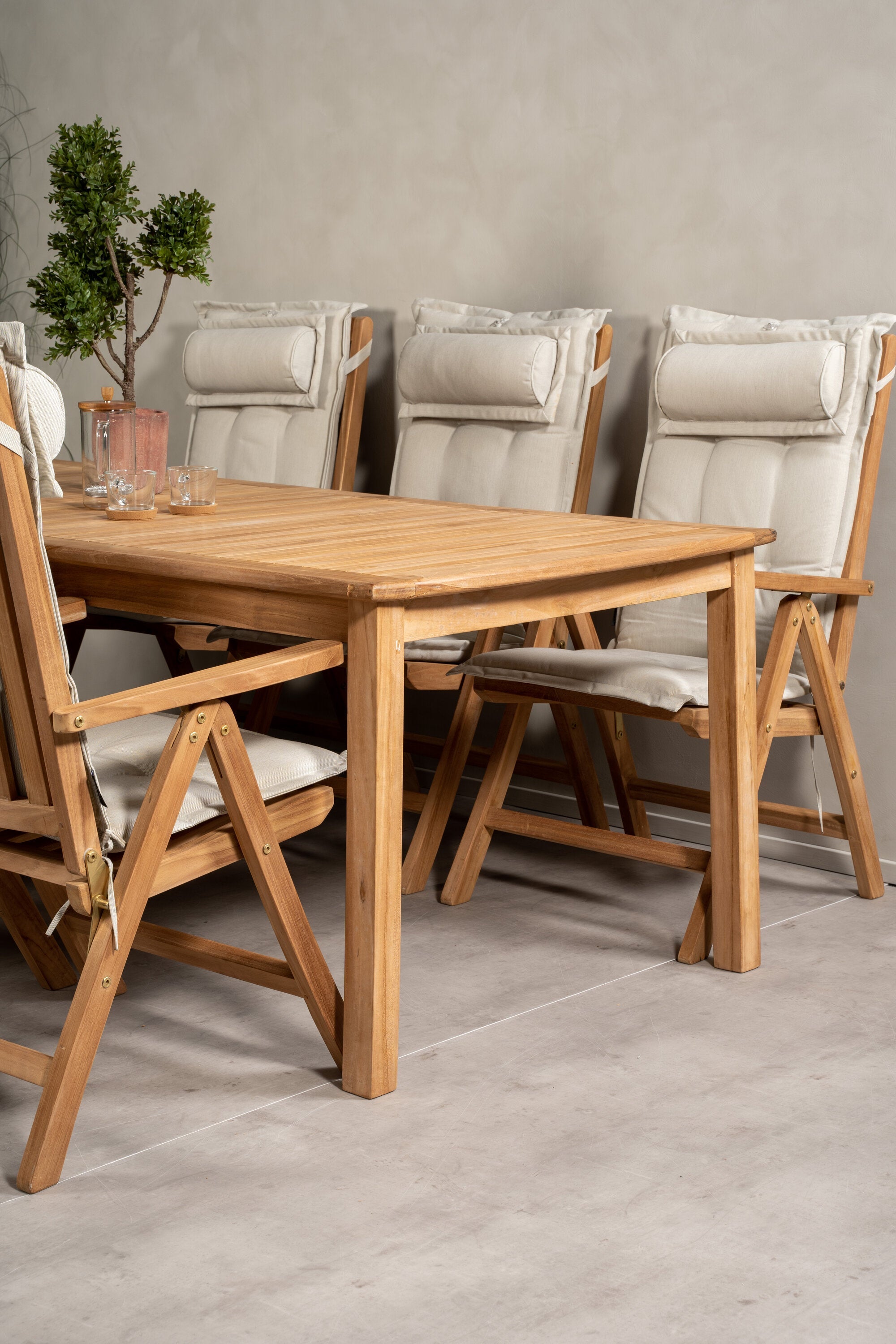 Kenya Rektangulär Matgrupp-GR Dining Set-Venture Home-peaceofhome.se