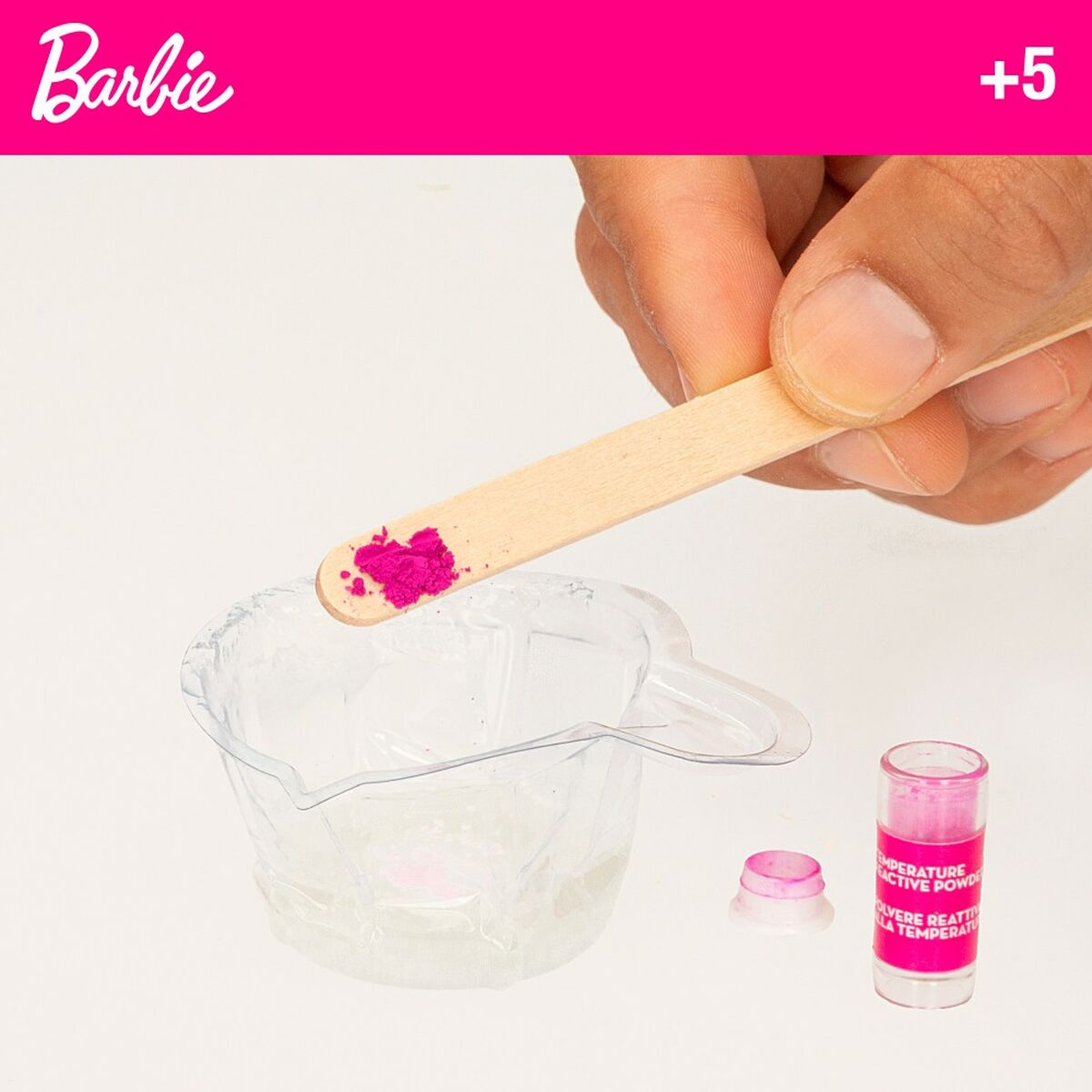 Kit to create Makeup Barbie Studio Color Change Läppstift 15 Delar-Leksaker och spel, Fancy klänning och accessoarer-Barbie-peaceofhome.se