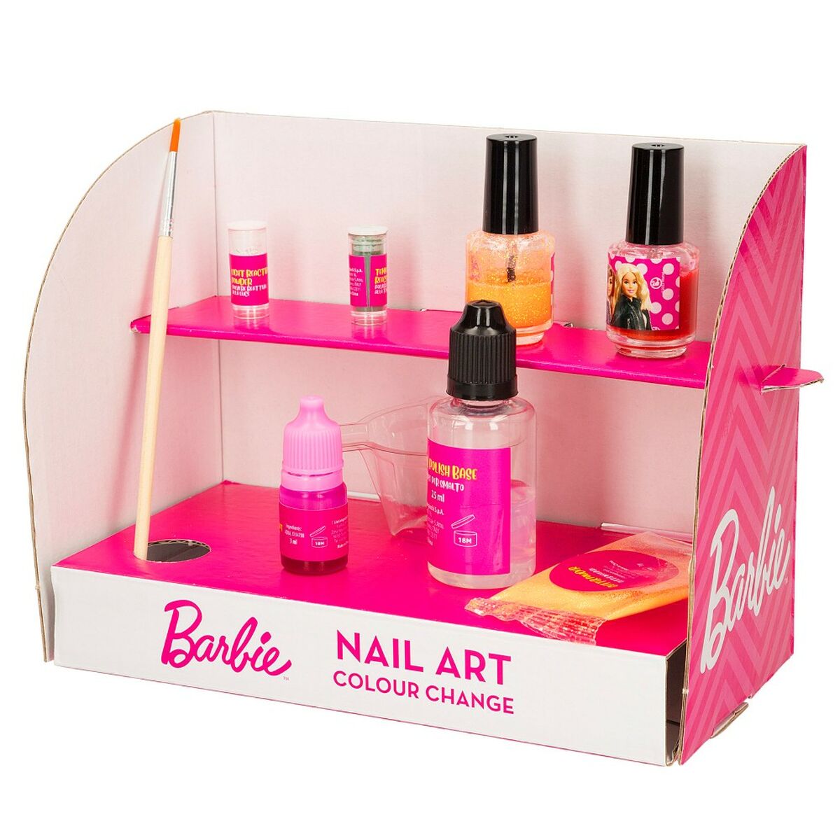 Kit to create Makeup Barbie Studio Color Change Nagellack 15 Delar-Leksaker och spel, Fancy klänning och accessoarer-Barbie-peaceofhome.se