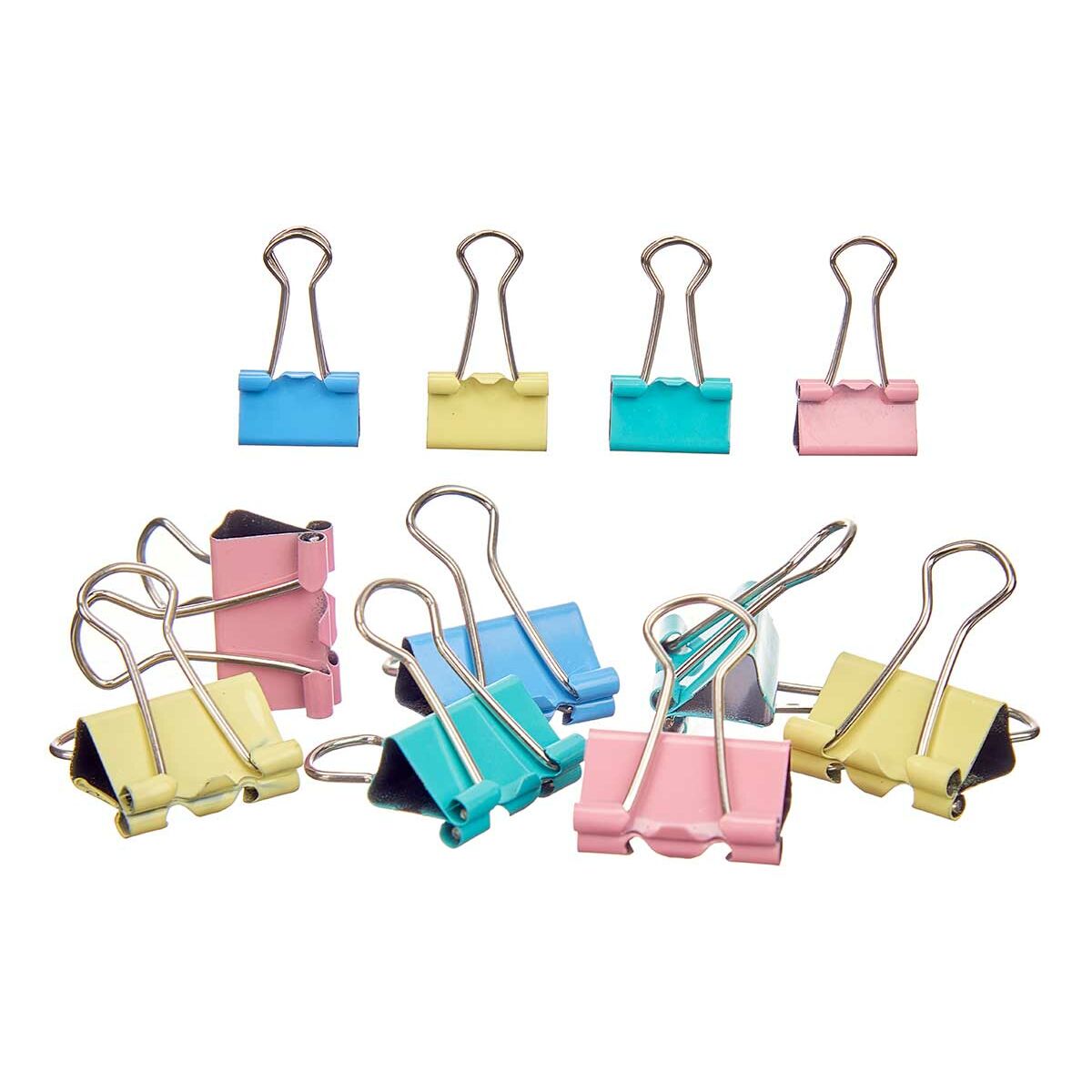 Klämmor Pincello 387 387 Multicolour Metall Gem Liten (24 antal)-Kontor och Kontorsmaterial, Kontorsmaterial-Pincello-peaceofhome.se