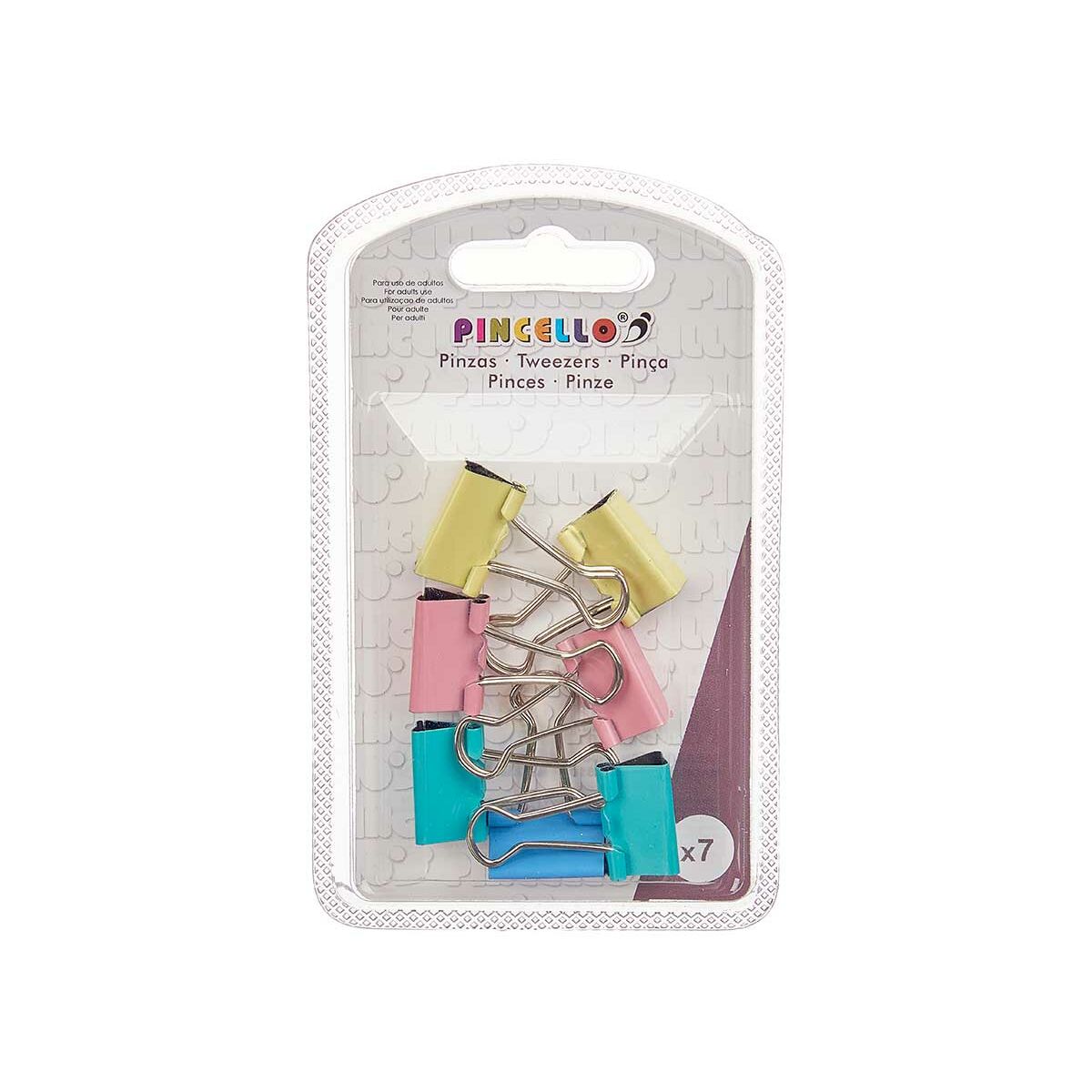 Klämmor Pincello 387 387 Multicolour Metall Gem Liten (24 antal)-Kontor och Kontorsmaterial, Kontorsmaterial-Pincello-peaceofhome.se