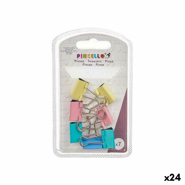 Klämmor Pincello 387 387 Multicolour Metall Gem Liten (24 antal)-Kontor och Kontorsmaterial, Kontorsmaterial-Pincello-peaceofhome.se