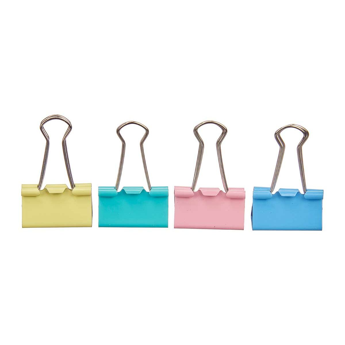 Klämmor Pincello 389 389 Multicolour Metall Gem Stor (24 antal)-Kontor och Kontorsmaterial, Kontorsmaterial-Pincello-peaceofhome.se