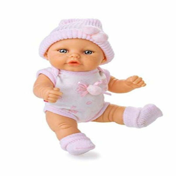 Klänning för dockor Berjuan Mini Baby Body Rosa-Leksaker och spel, Dockor och tillbehör-Berjuan-peaceofhome.se