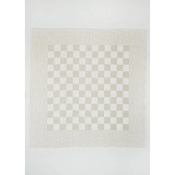Klässbols linneväveri Schackrutan Servetter (50x50 cm oblekt)-Klässbols-Klevrings Sverige-peaceofhome.se