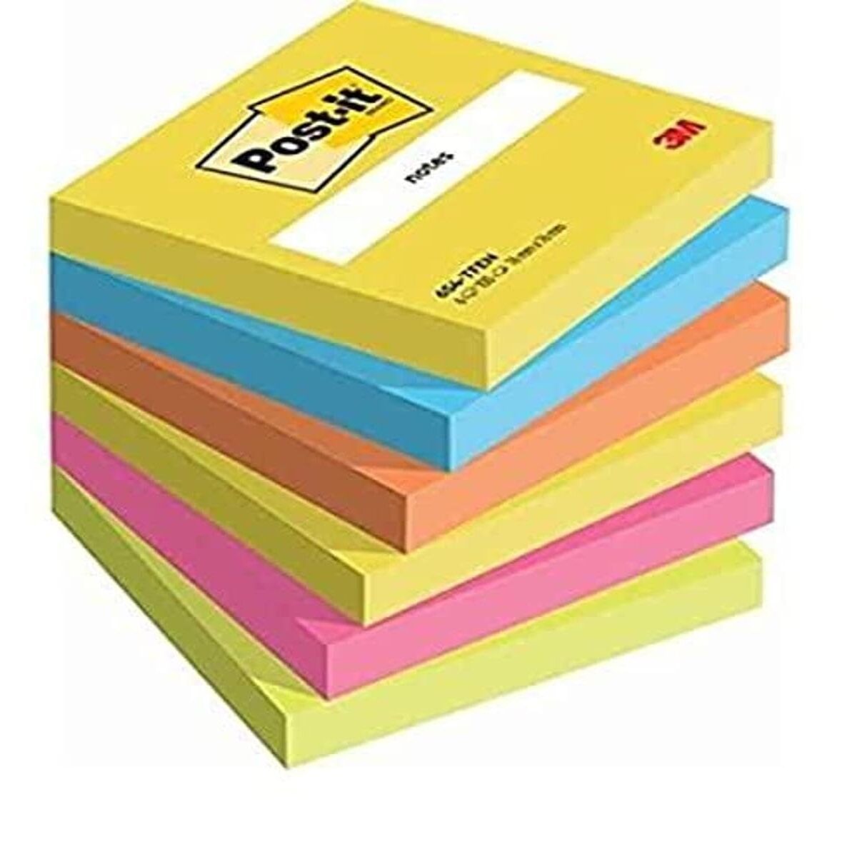 Klisterlappar Post-it 7100317841 Gul 76 x 76 mm A7 Standard-Kontor och Kontorsmaterial, Pappersprodukter för kontoret-Post-it-peaceofhome.se