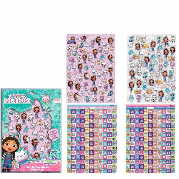 Klistermärken Gabby's Dollhouse Purpur-Kontor och Kontorsmaterial, Kontorsmaterial-Gabby's Dollhouse-peaceofhome.se