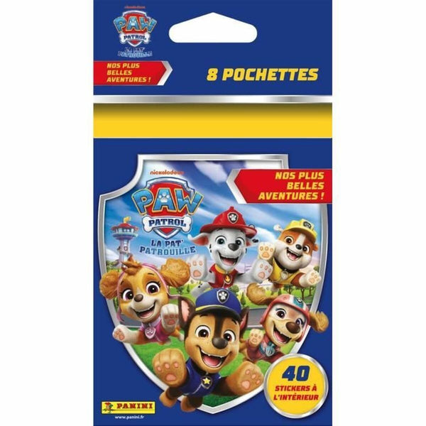 Klistermärkespaket Panini Paw Patrol : The Best Adventures-Leksaker och spel, Samlarföremål-Panini-peaceofhome.se