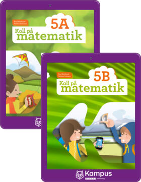 Koll på matematik 5A+B Digital (elevlicens)-Digitala böcker-Sanoma Utbildning-peaceofhome.se