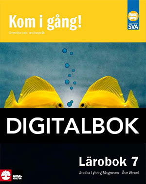 Kom i gång! 7 Lärobok Digitalbok-Digitala böcker-Natur & Kultur Digital-peaceofhome.se