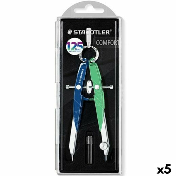 Kompass Staedtler MARS Blå Grön (5 antal)-Kontor och Kontorsmaterial, Skol- och utbildningsmaterial-Staedtler-peaceofhome.se