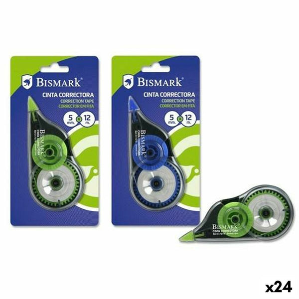 Korrigeringstejp Bismark 5 mm 12 m (24 antal)-Kontor och Kontorsmaterial, Kulspetspennor, pennor och skrivverktyg-Bismark-peaceofhome.se