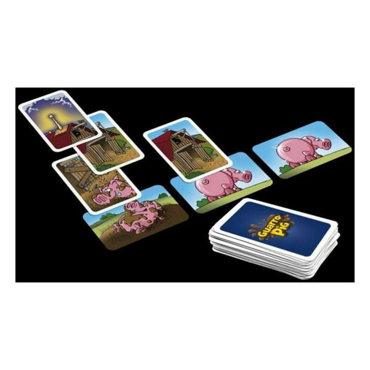 Kortspel Dirty Pig-Leksaker och spel, Spel och tillbehör-BigBuy Fun-peaceofhome.se