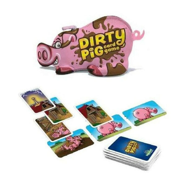 Kortspel Dirty Pig-Leksaker och spel, Spel och tillbehör-BigBuy Fun-peaceofhome.se