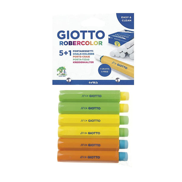 Krithållare Giotto 6 Delar Multicolour-Kontor och Kontorsmaterial, Kulspetspennor, pennor och skrivverktyg-Giotto-peaceofhome.se