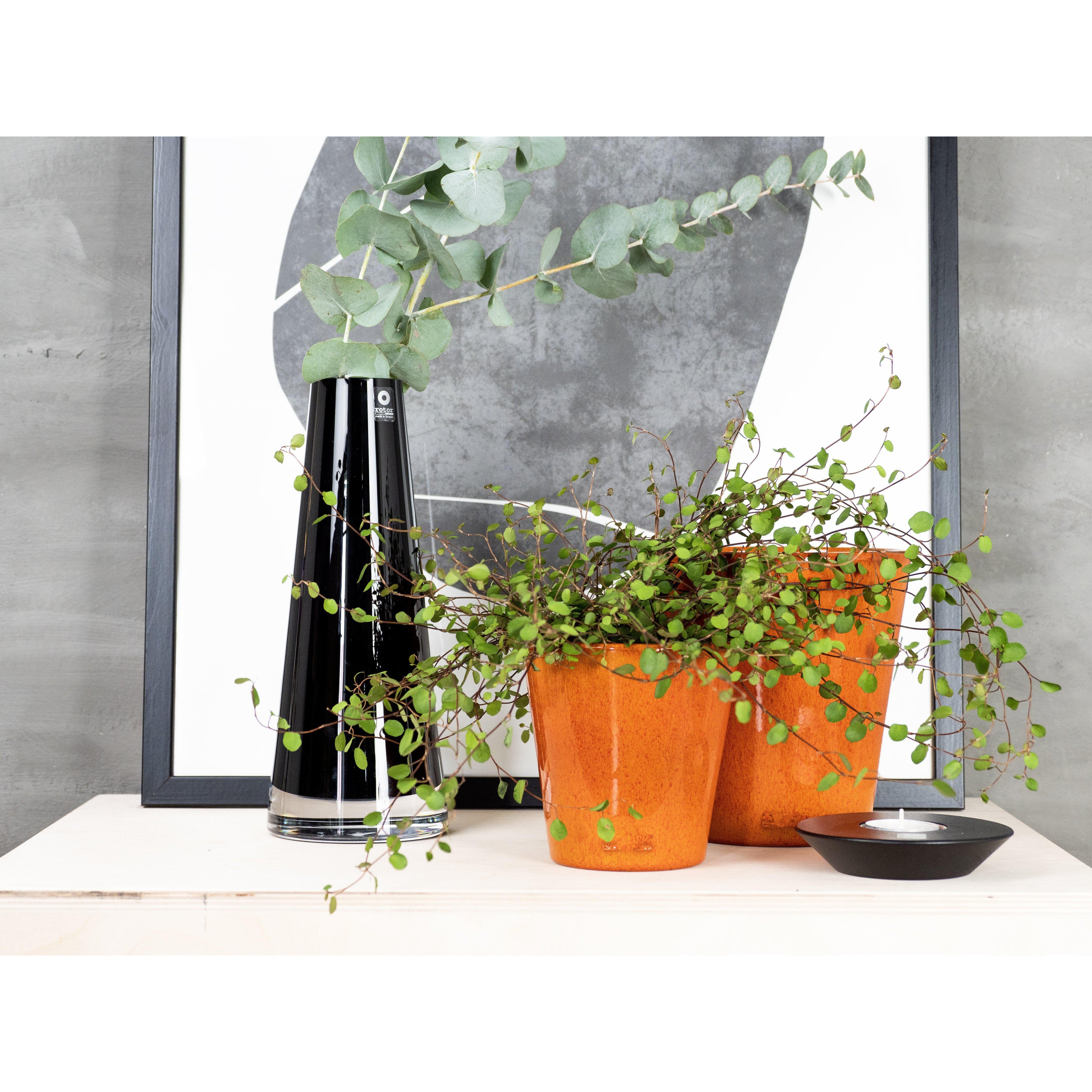Kruka stor "Plant by rotor"-mandarin/orange-Blomkrukor-Rotor Design-peaceofhome.se