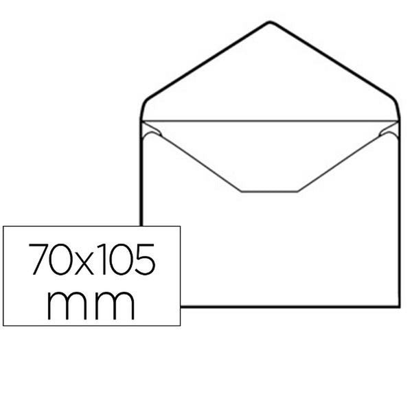 Kuvert Liderpapel SB03 Vit Papper 70 x 105 mm (5 antal)