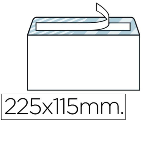 Kuvert Liderpapel SB36 Vit Papper 115 x 225 mm (25 antal)