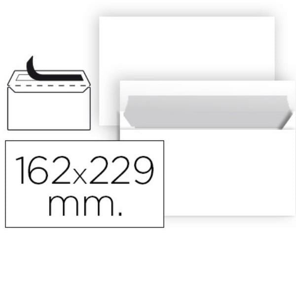 Kuvert Liderpapel SB84 Vit Papper 162 x 229 mm (1 antal) (25 antal)