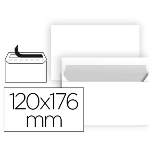 Kuvert Liderpapel SB86 Vit Papper 110 x 220 mm (25 antal)