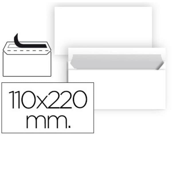 Kuvert Liderpapel SB88 Vit Papper 120 x 176 mm (1 antal) (25 antal)