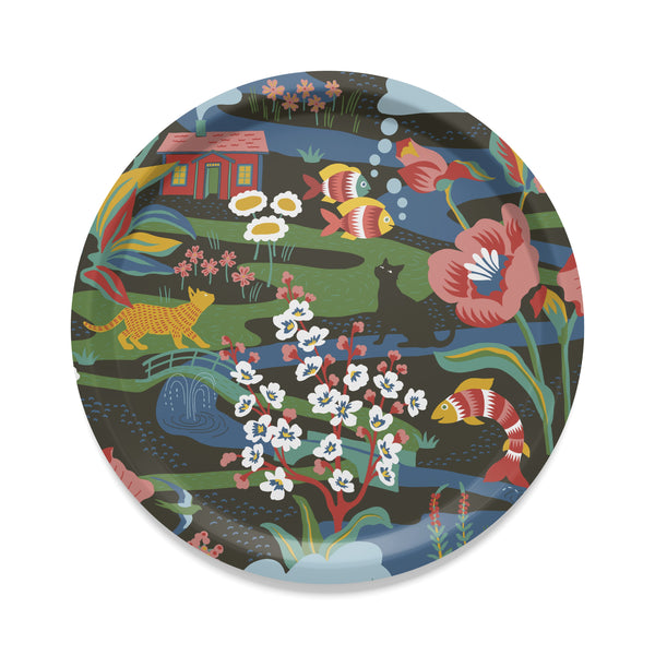 Landet bubblar rund bricka-Heminredning-Arvidssons Textil-peaceofhome.se
