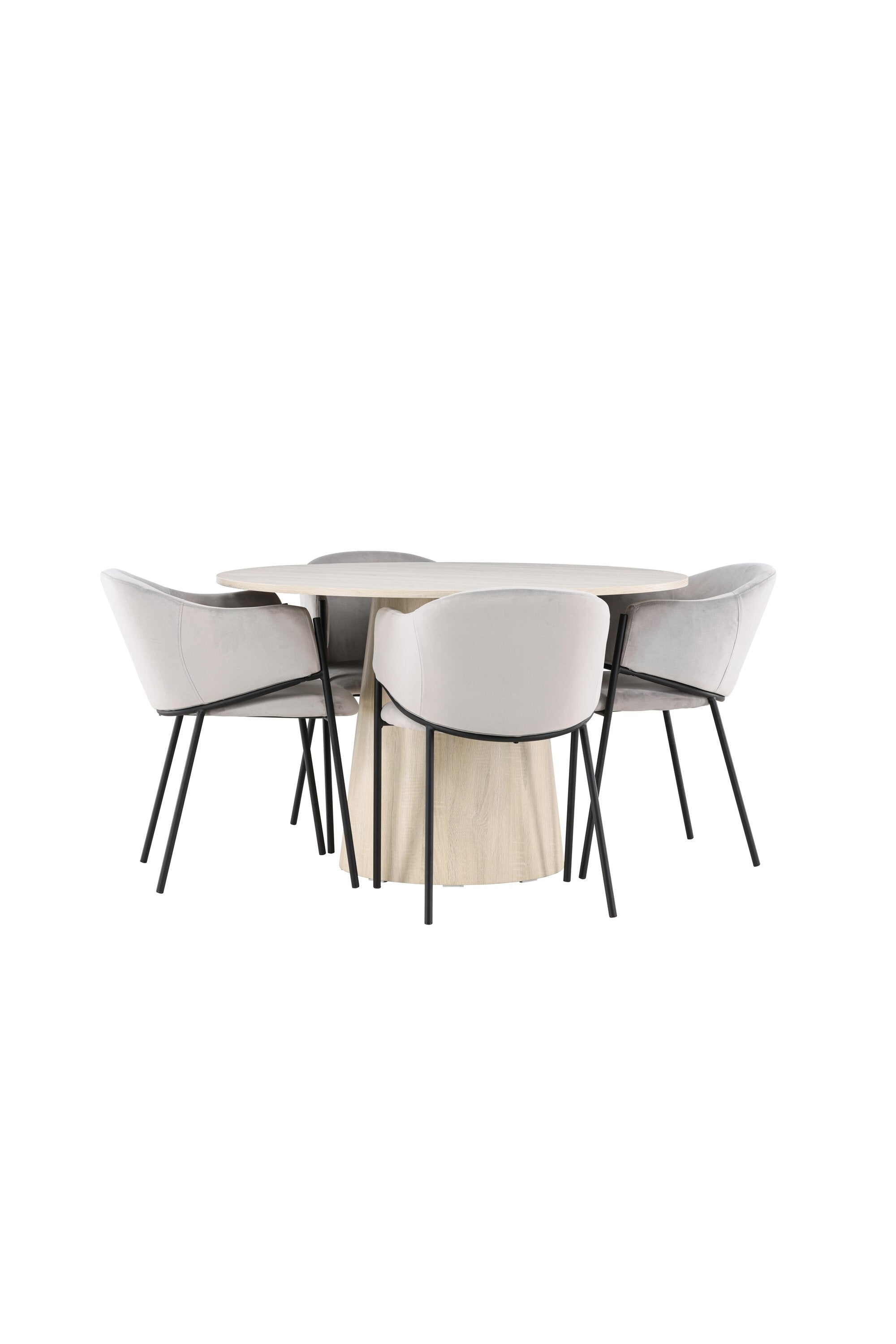 Lanzo Matbord med Evelina Matstol-GR Dining Set-Venture Home-peaceofhome.se