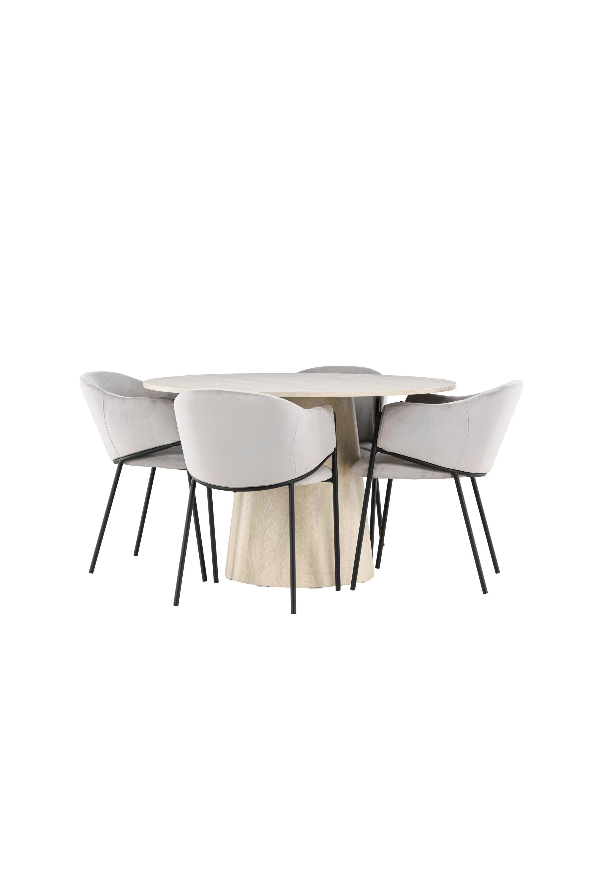 Lanzo Matbord med Evelina Matstol-GR Dining Set-Venture Home-peaceofhome.se