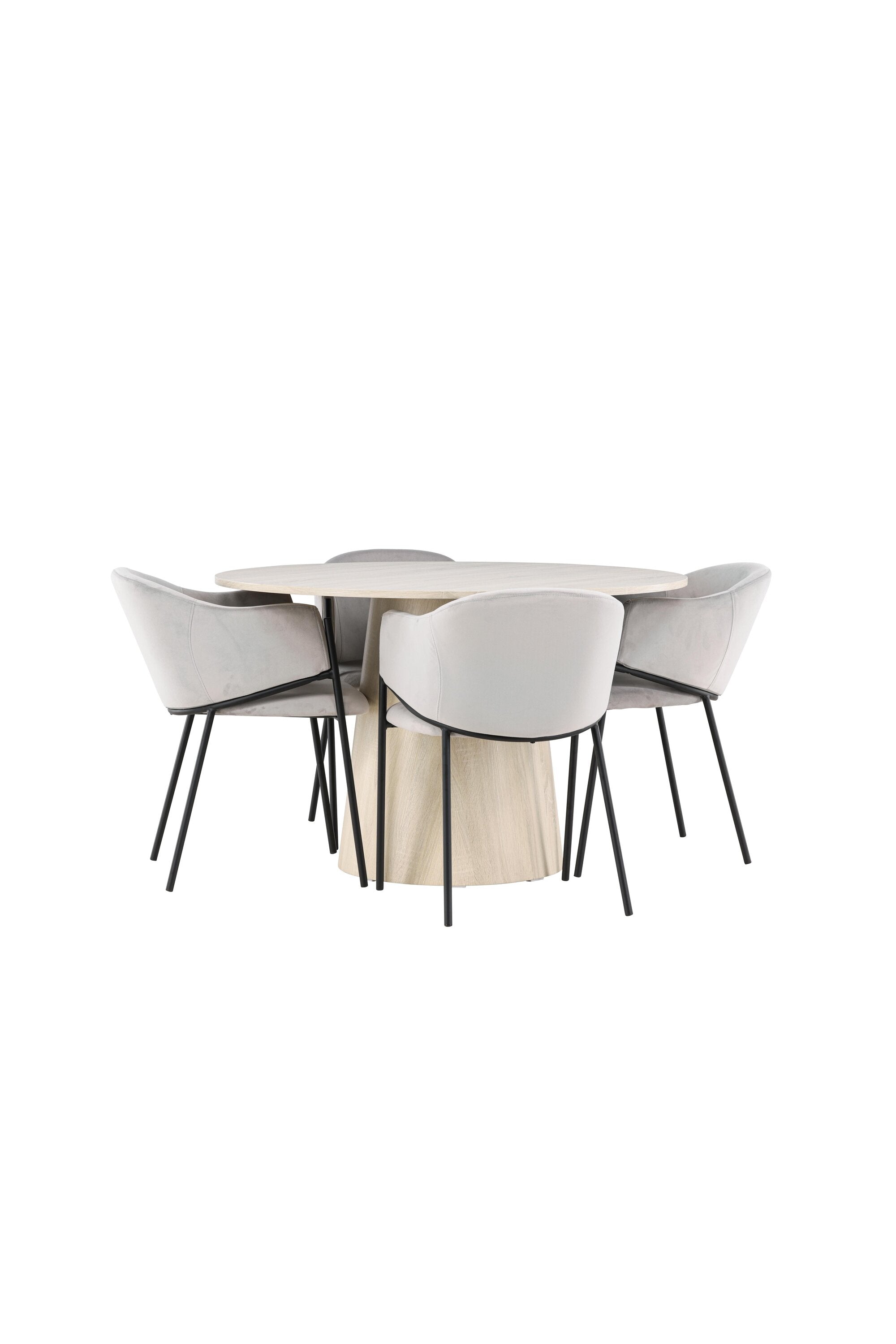 Lanzo Matbord med Evelina Matstol-GR Dining Set-Venture Home-peaceofhome.se