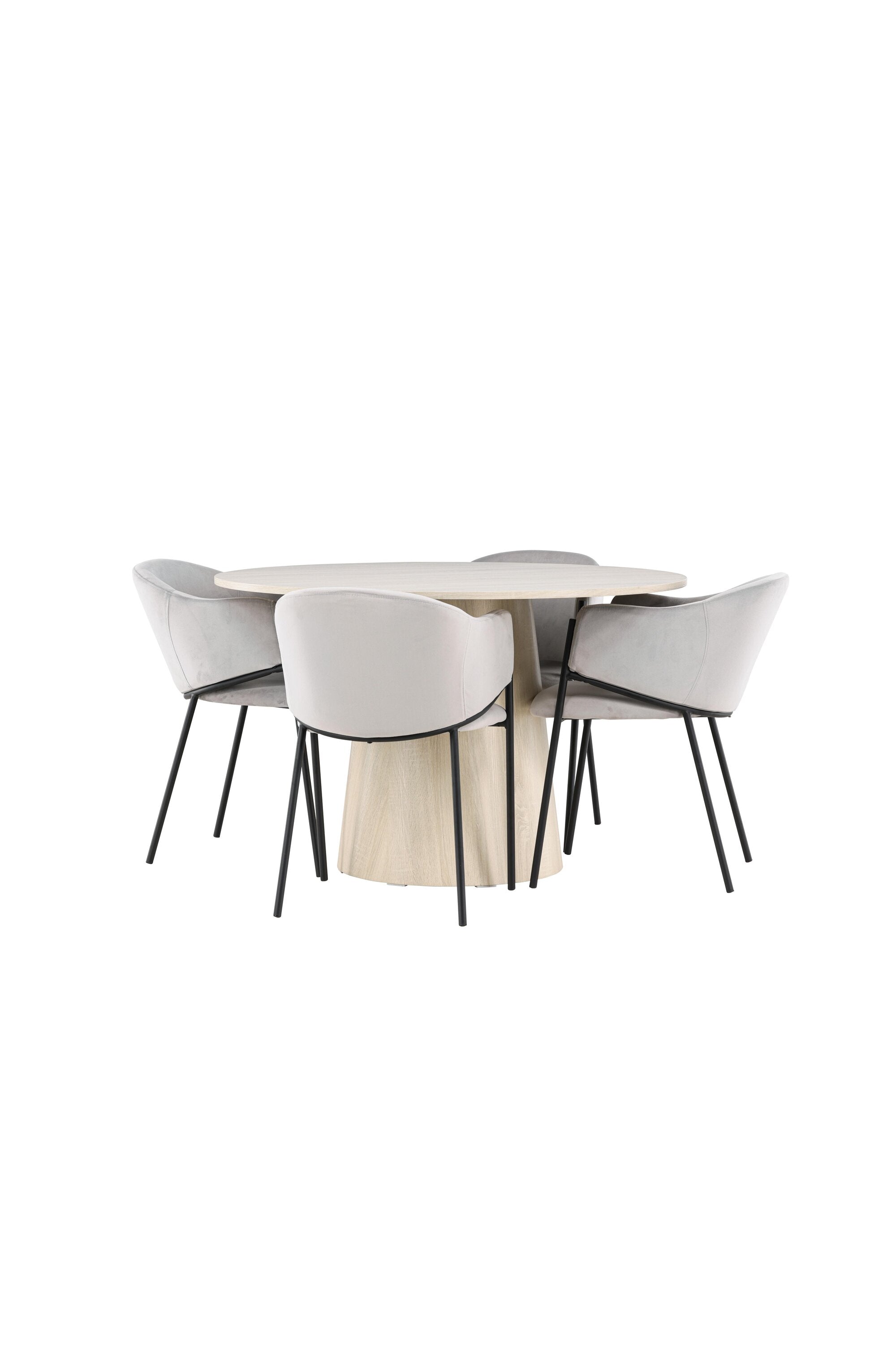 Lanzo Matbord med Evelina Matstol-GR Dining Set-Venture Home-peaceofhome.se