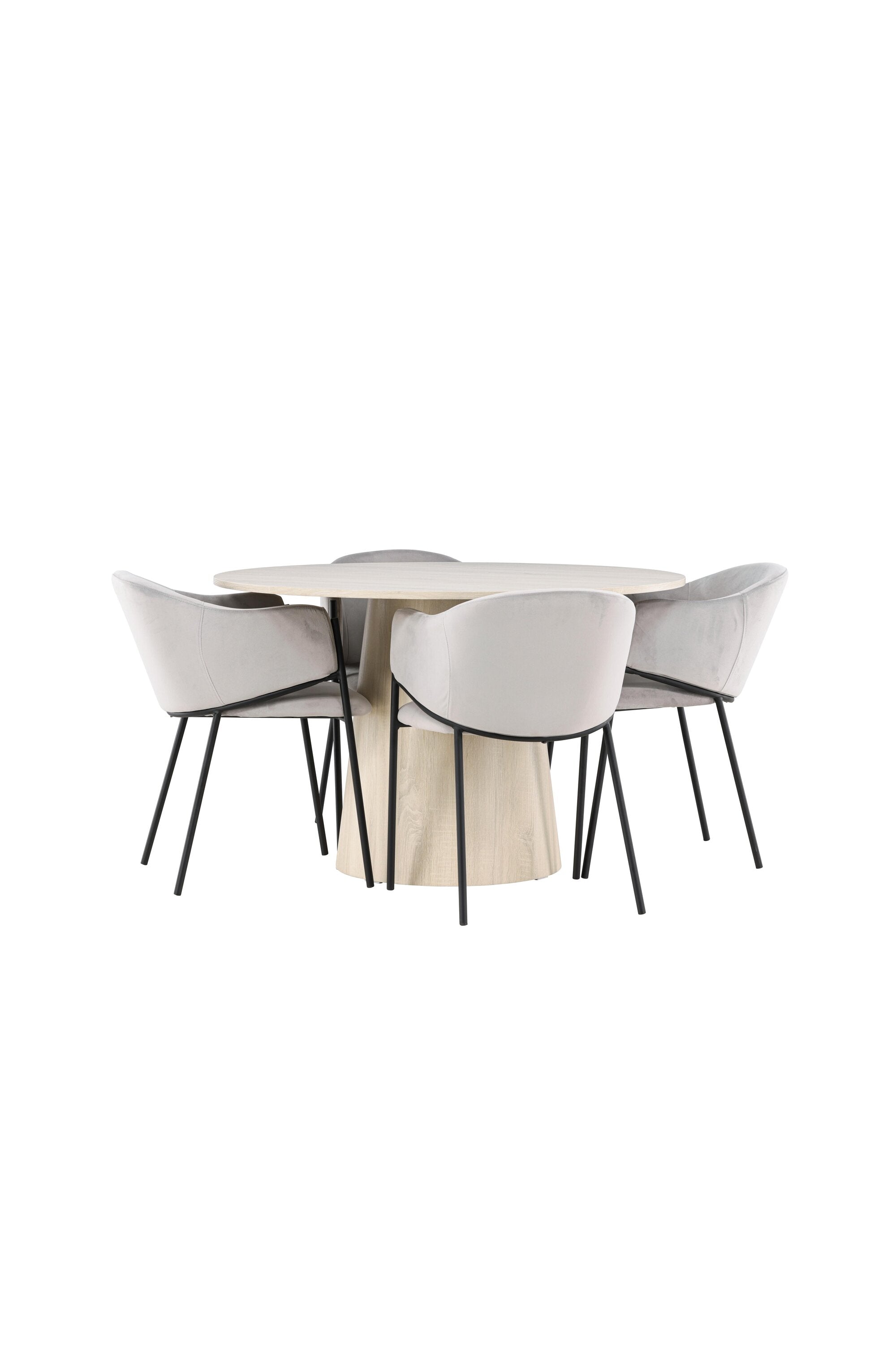 Lanzo Matbord med Evelina Matstol-GR Dining Set-Venture Home-peaceofhome.se