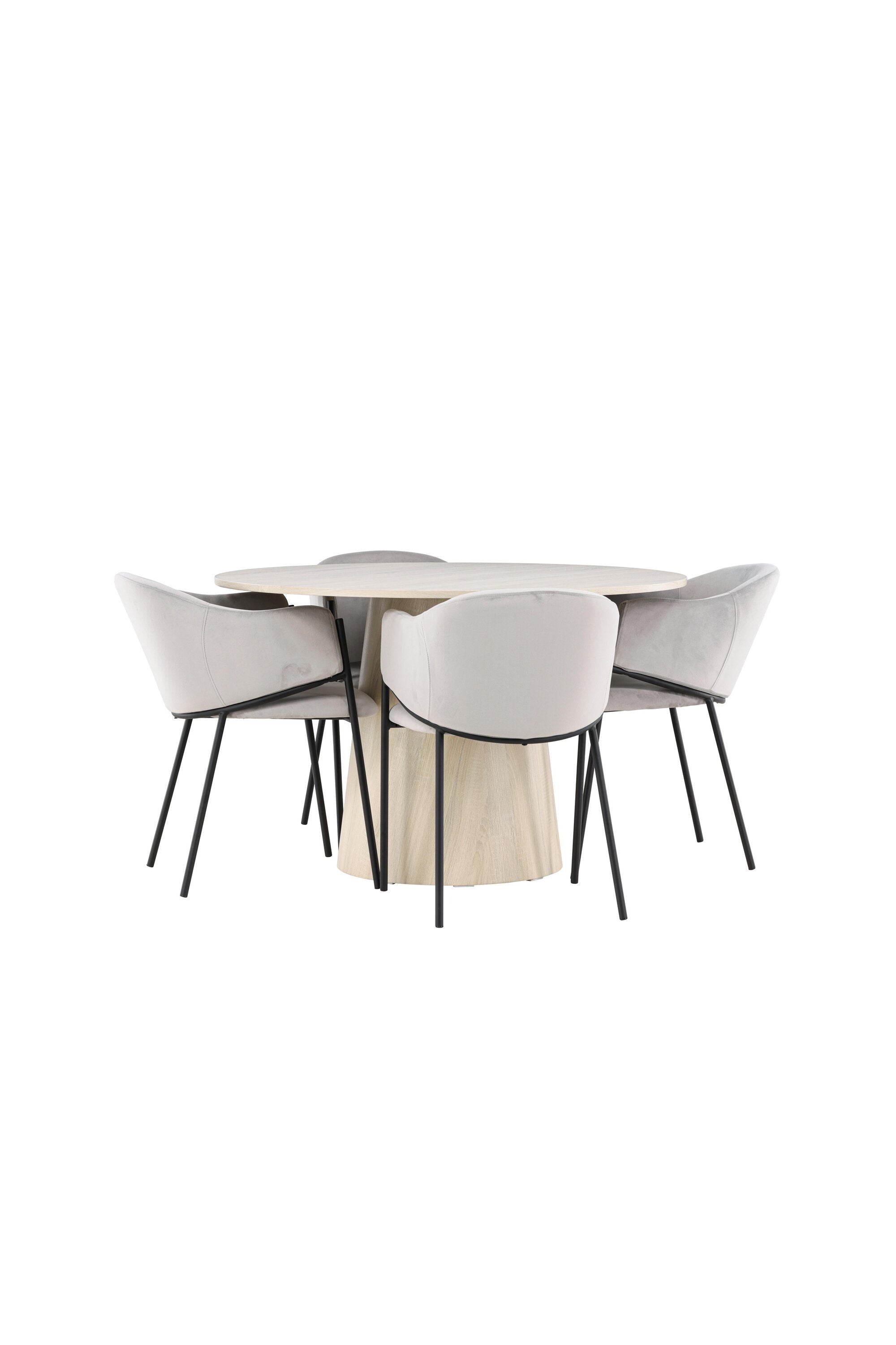 Lanzo Matbord med Evelina Matstol-GR Dining Set-Venture Home-peaceofhome.se