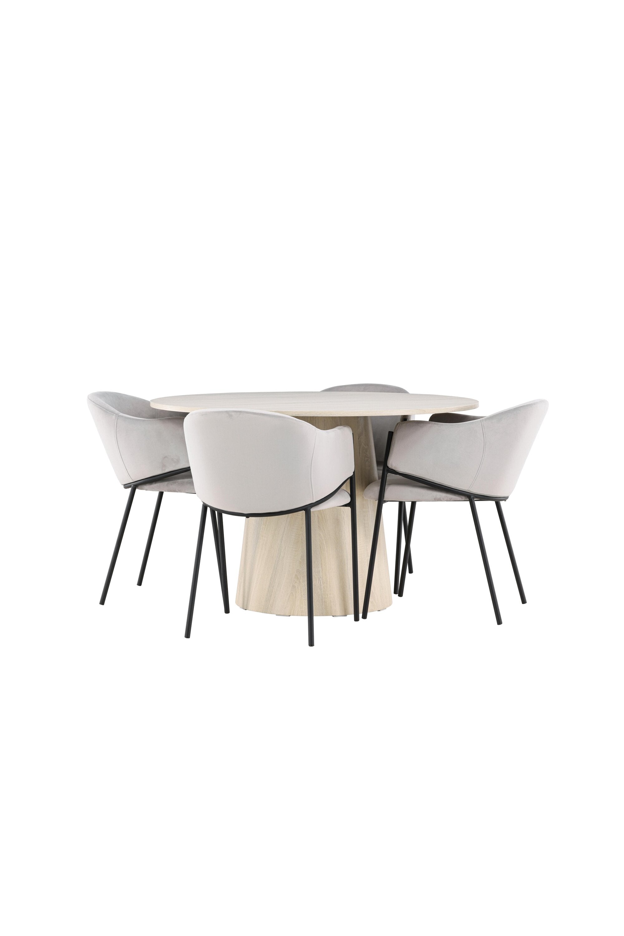 Lanzo Matbord med Evelina Matstol-GR Dining Set-Venture Home-peaceofhome.se