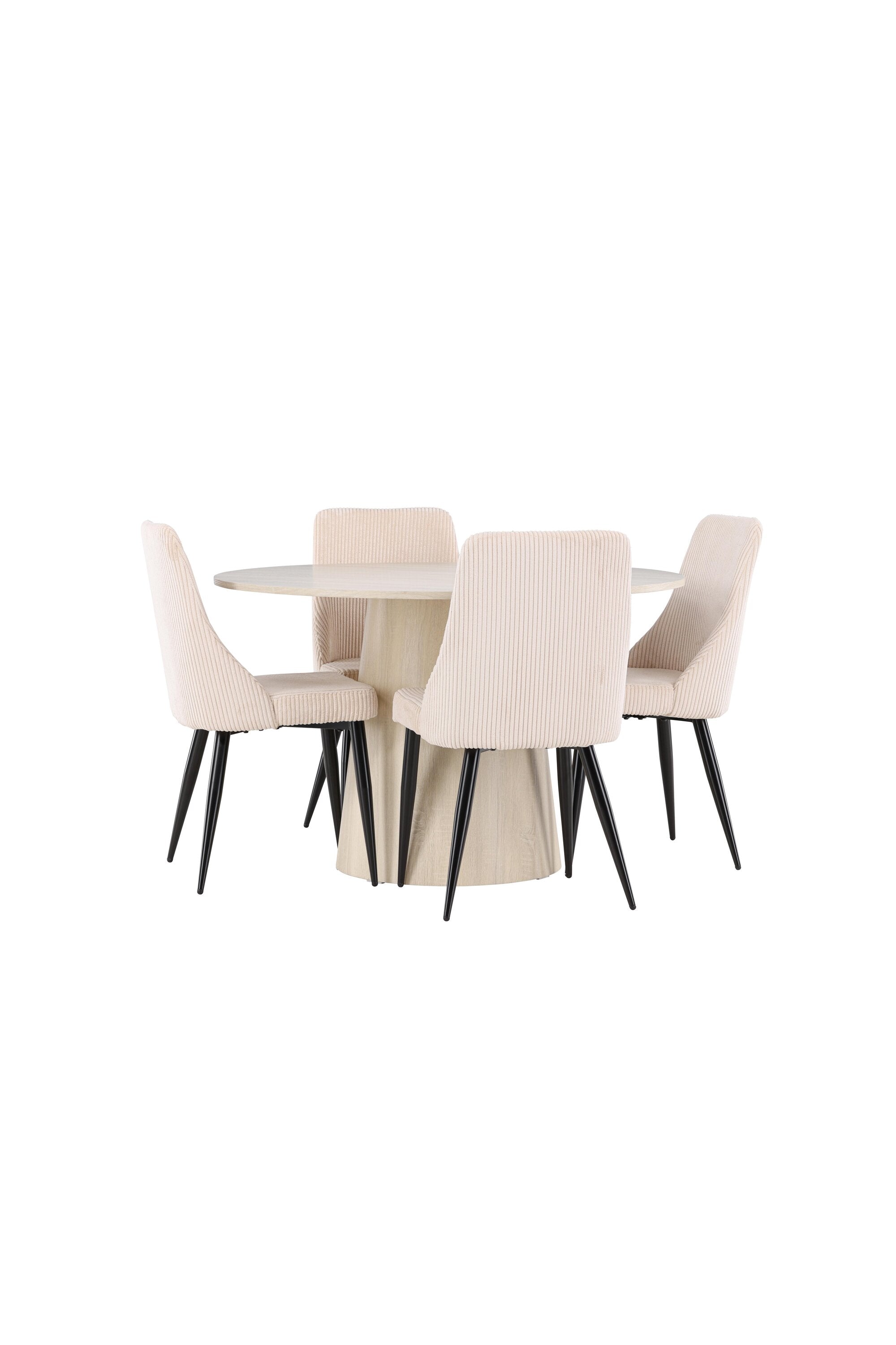 Lanzo Matbord med Leone Matstol-GR Dining Set-Venture Home-peaceofhome.se