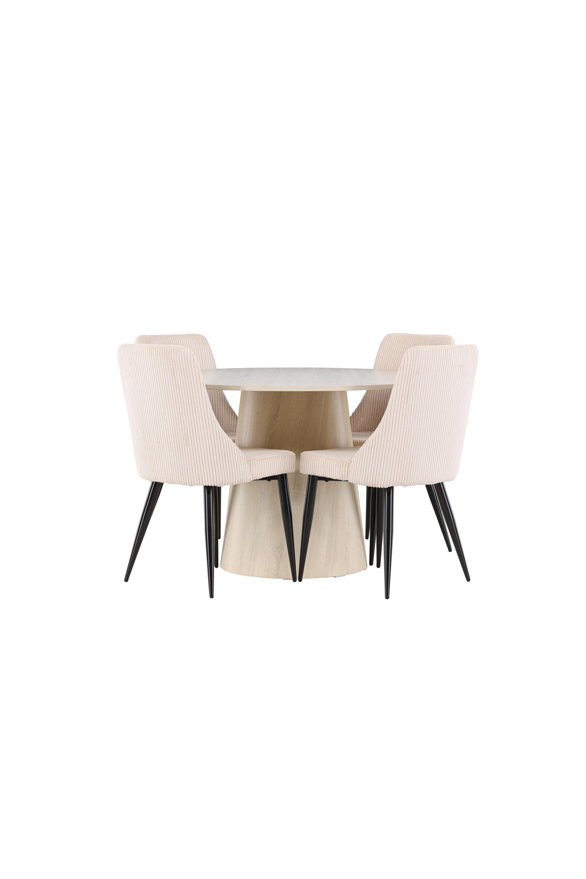 Lanzo Matbord med Leone Matstol-GR Dining Set-Venture Home-peaceofhome.se