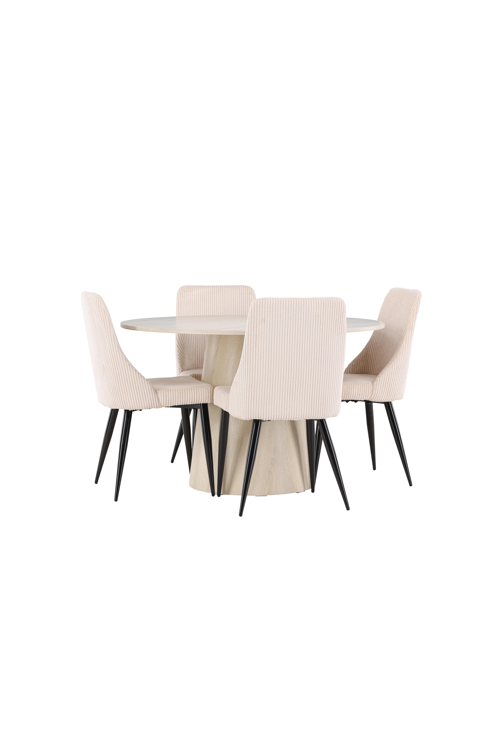 Lanzo Matbord med Leone Matstol-GR Dining Set-Venture Home-peaceofhome.se