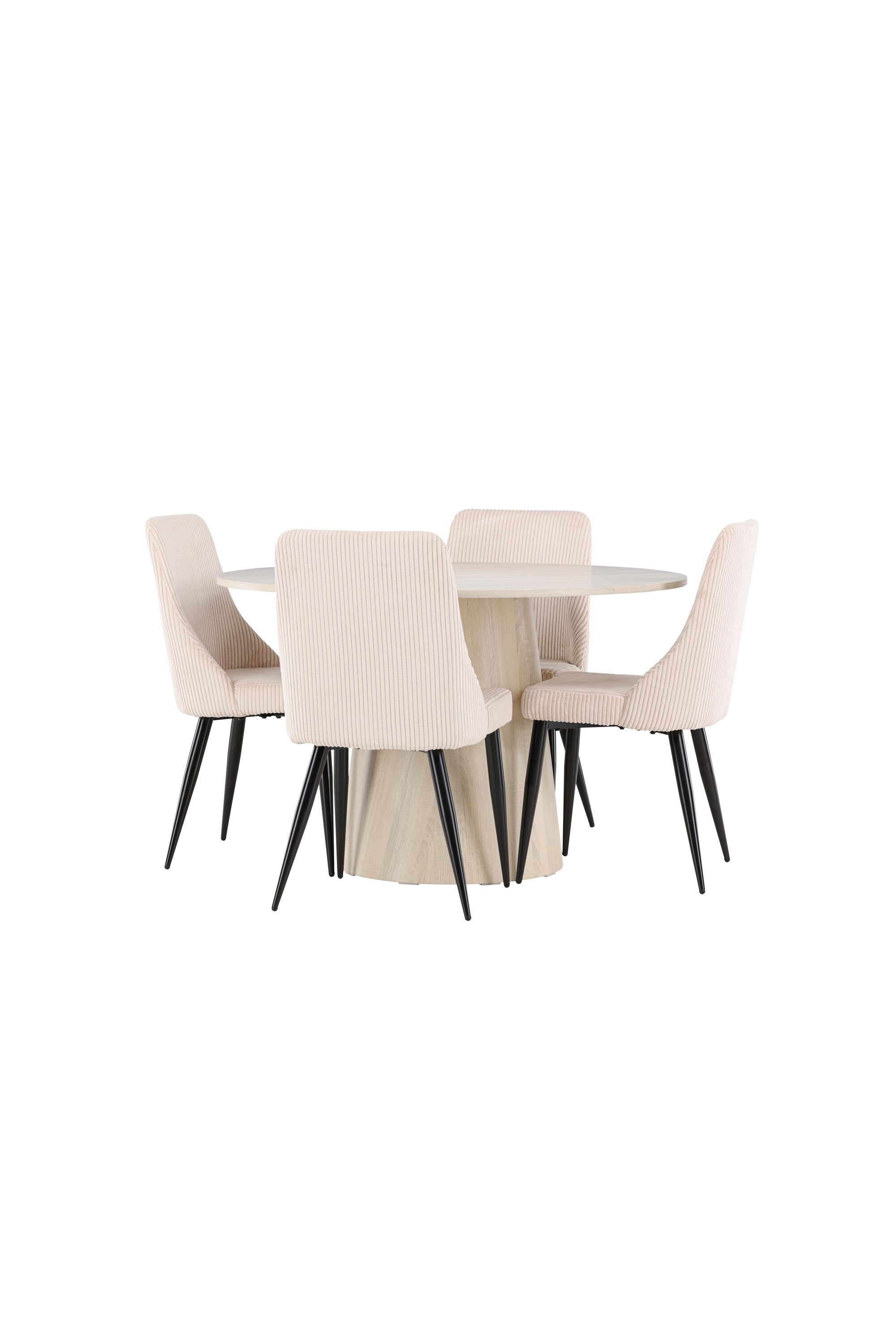 Lanzo Matbord med Leone Matstol-GR Dining Set-Venture Home-peaceofhome.se