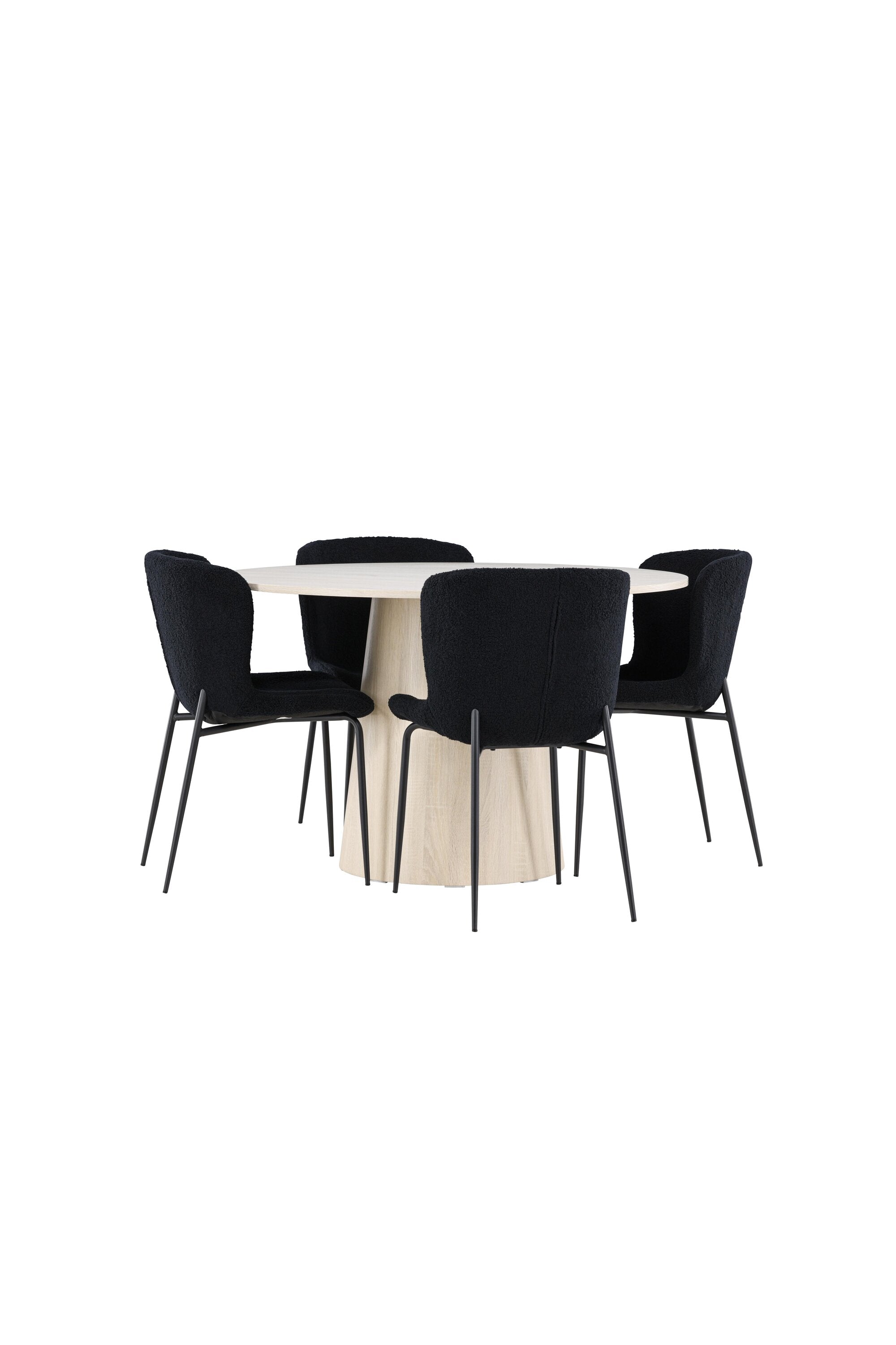 Lanzo Matbord med Modesto Matstol-GR Dining Set-Venture Home-peaceofhome.se