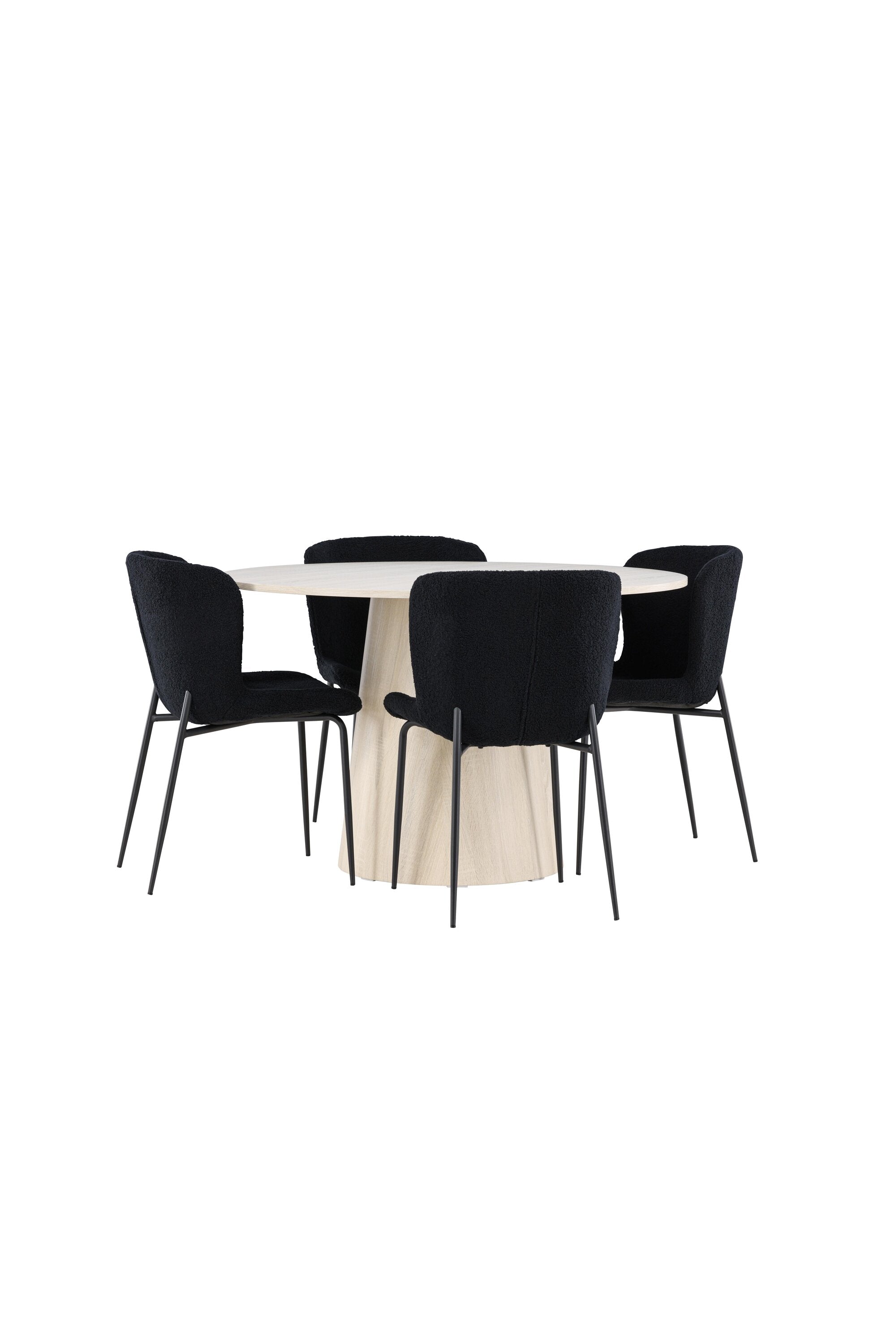 Lanzo Matbord med Modesto Matstol-GR Dining Set-Venture Home-peaceofhome.se