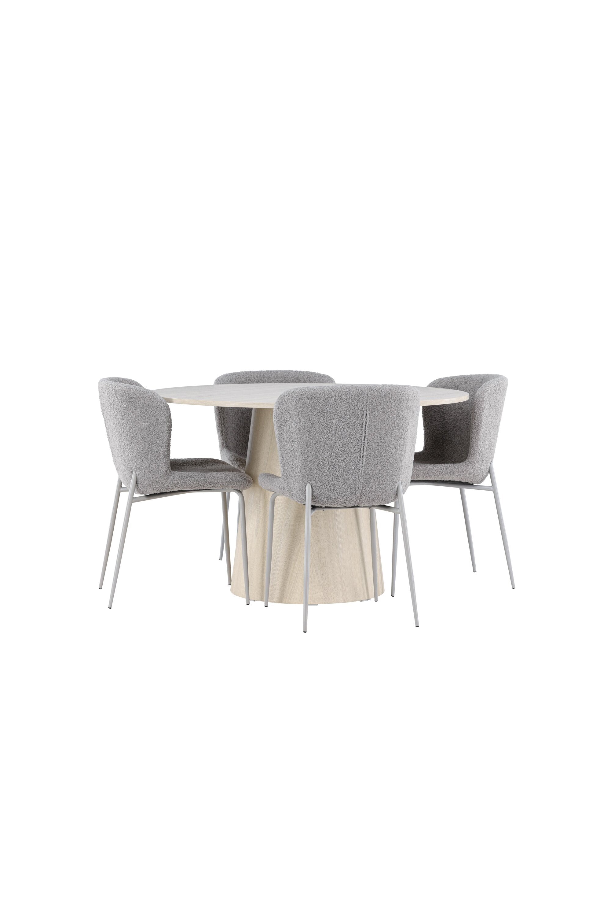 Lanzo Matbord med Modesto Matstol-GR Dining Set-Venture Home-peaceofhome.se