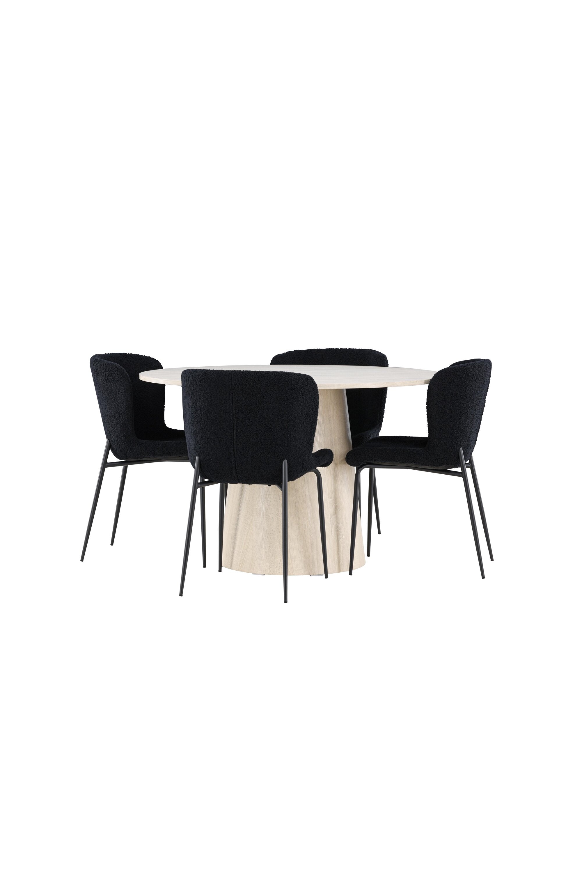 Lanzo Matbord med Modesto Matstol-GR Dining Set-Venture Home-peaceofhome.se