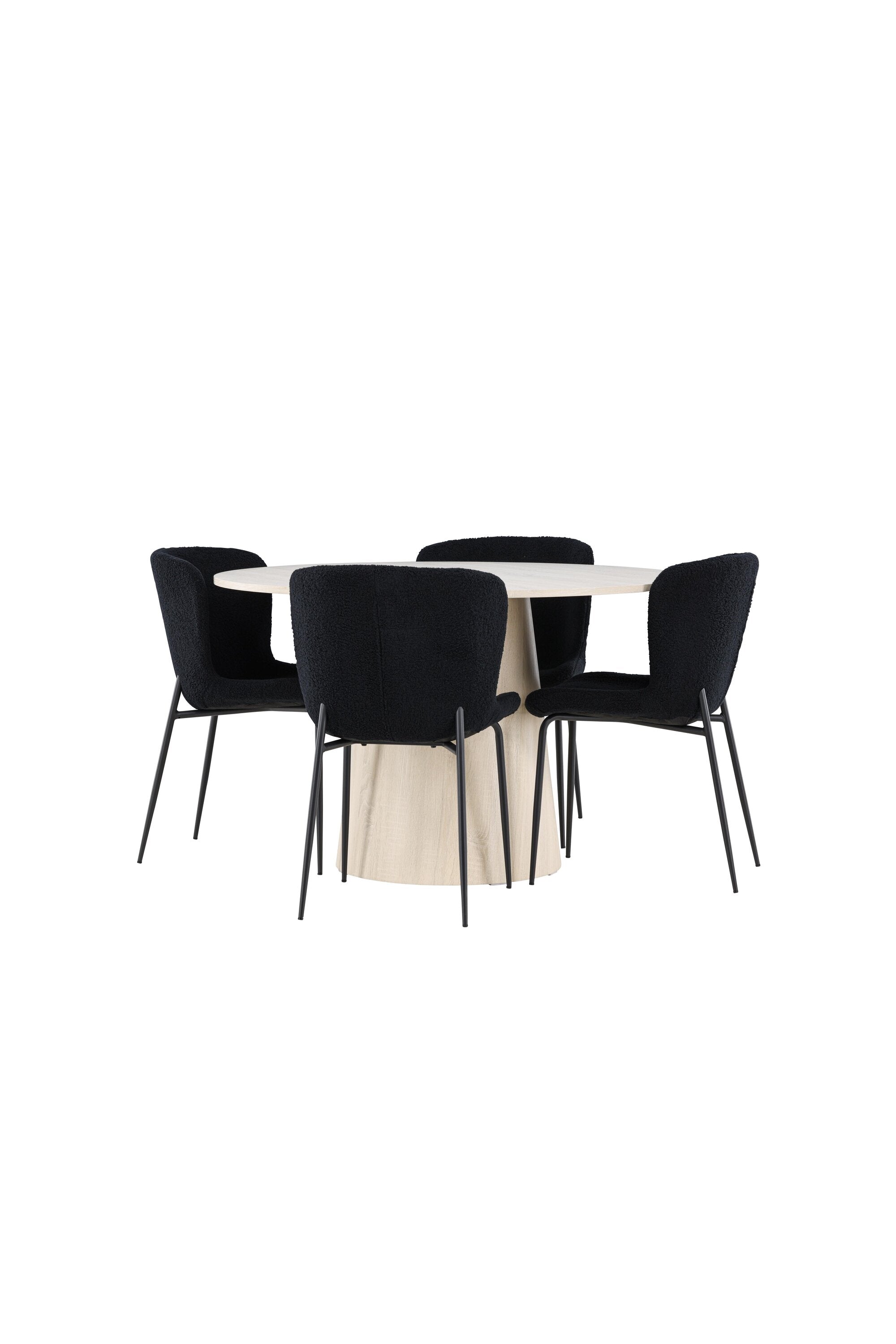 Lanzo Matbord med Modesto Matstol-GR Dining Set-Venture Home-peaceofhome.se